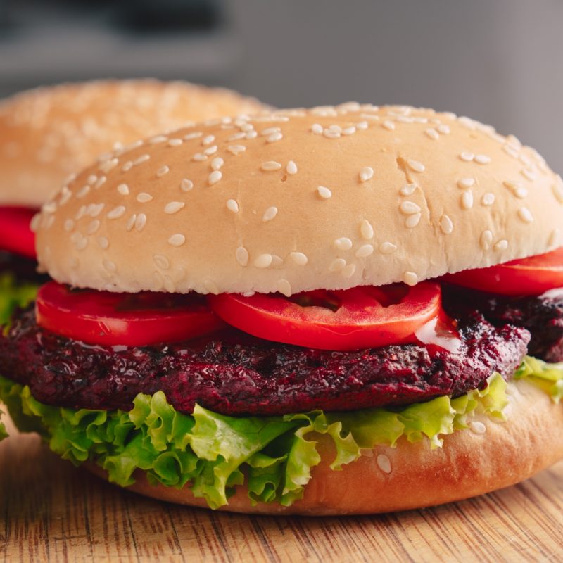 Beetroot Smash Burgers