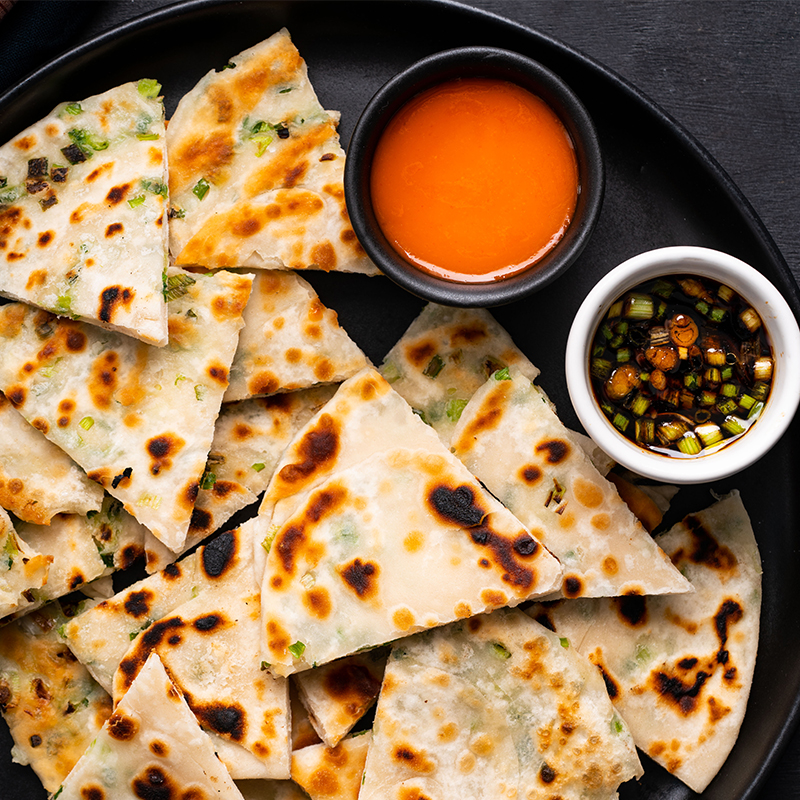 Chinese Spring Onion Pancakes