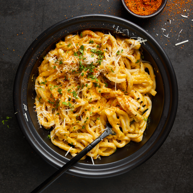 Creamy Butternut Pumpkin Udon Noodles