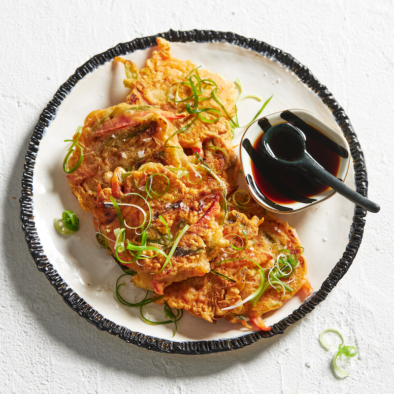 Korean Vegetable Pancakes