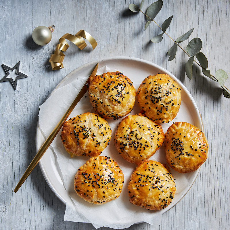 Kimchi & Cheese Party Puffs