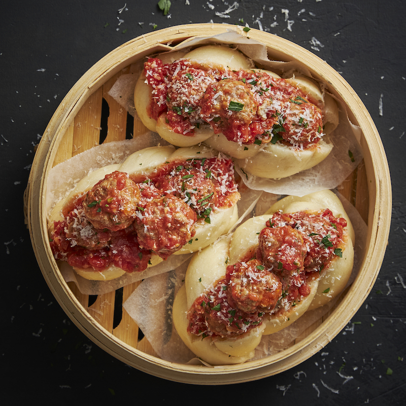 Meatball Sub Bao Buns
