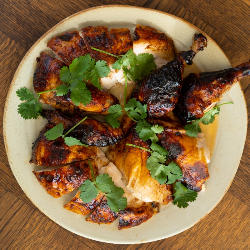 Soy Sauce Roast Chicken